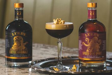 Lyre’s salted caramel espresso martini