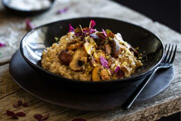 Mushroom & Lemon Risotto