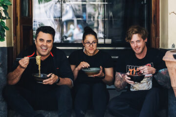 Peter Tempelhoff, Julia du Toit, Ashley Moss