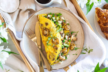 Mushroom Omelette