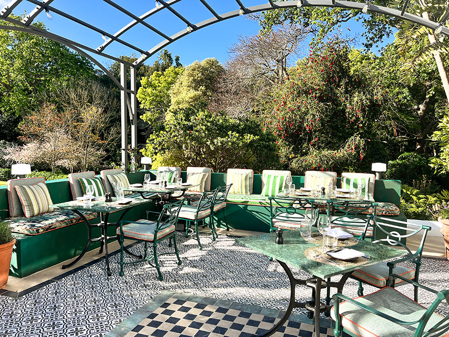 Tea and Scones on the Terrace of The Cellars-Hohenort - Aspire ...