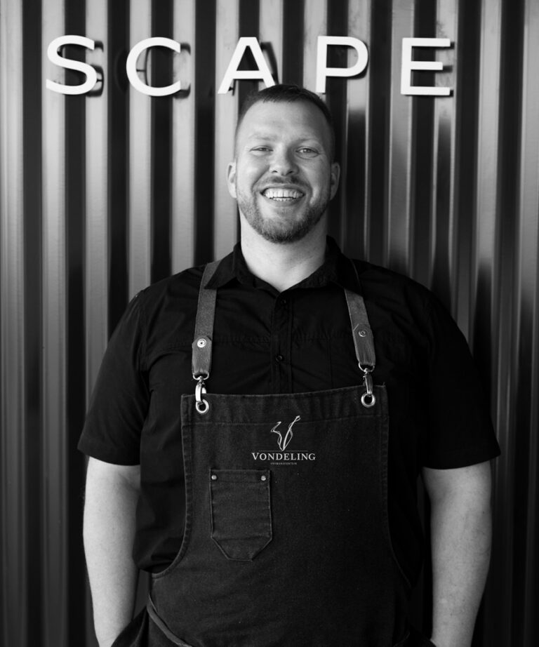 Chef Mike Shier SCAPE Paarl